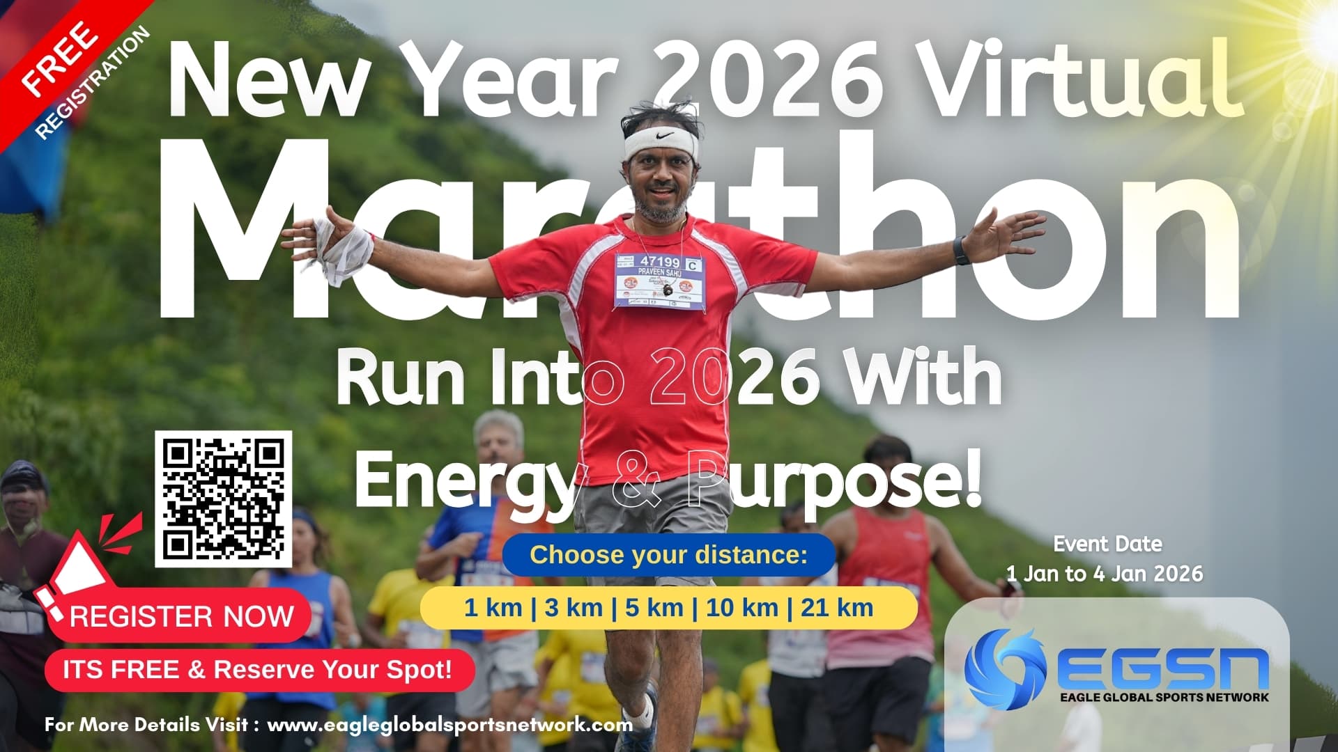 NEW YEAR 2026 #VIRTUAL MARATHON.