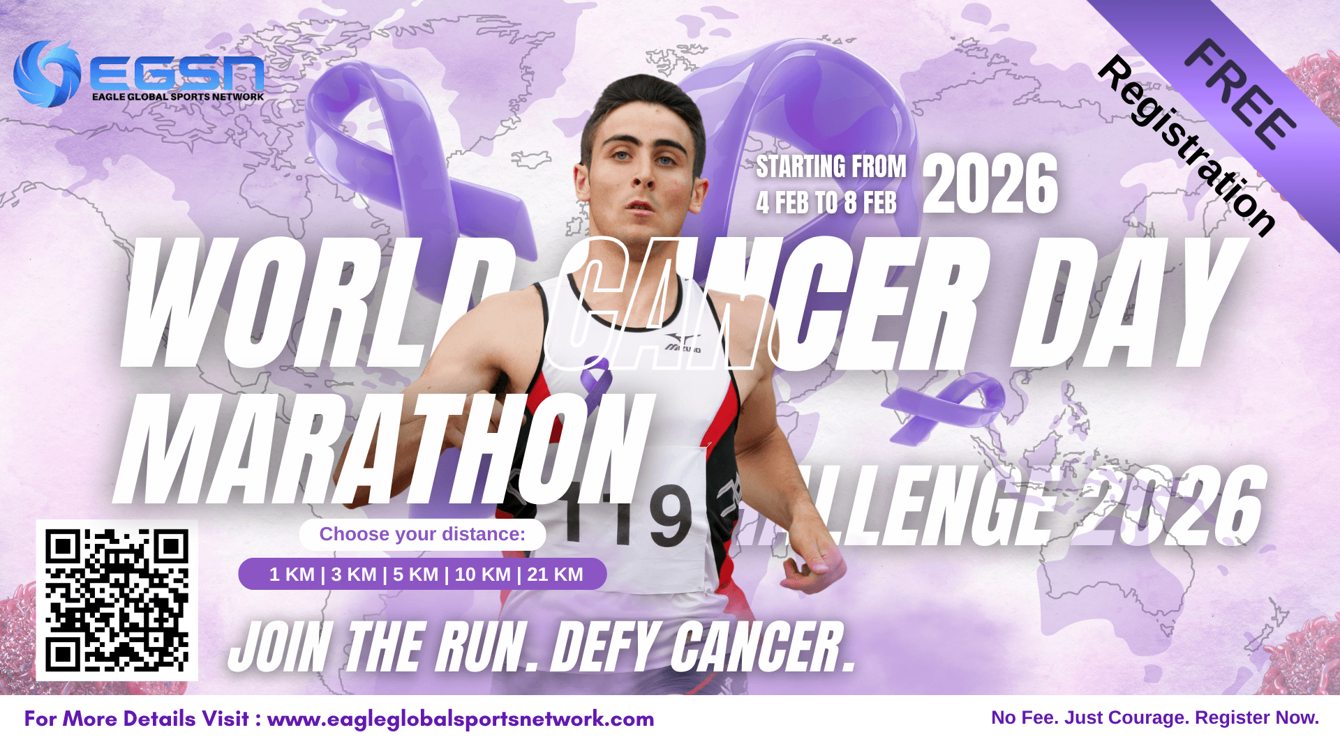 WORLD CANCER DAY 2026 #VIRTUAL MARATHON