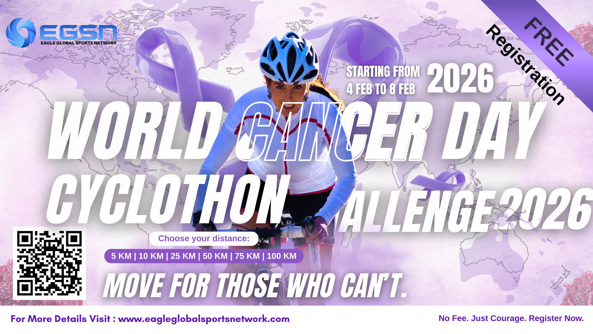 WORLD CANCER DAY 2026 #VIRTUAL CYCLOTHON