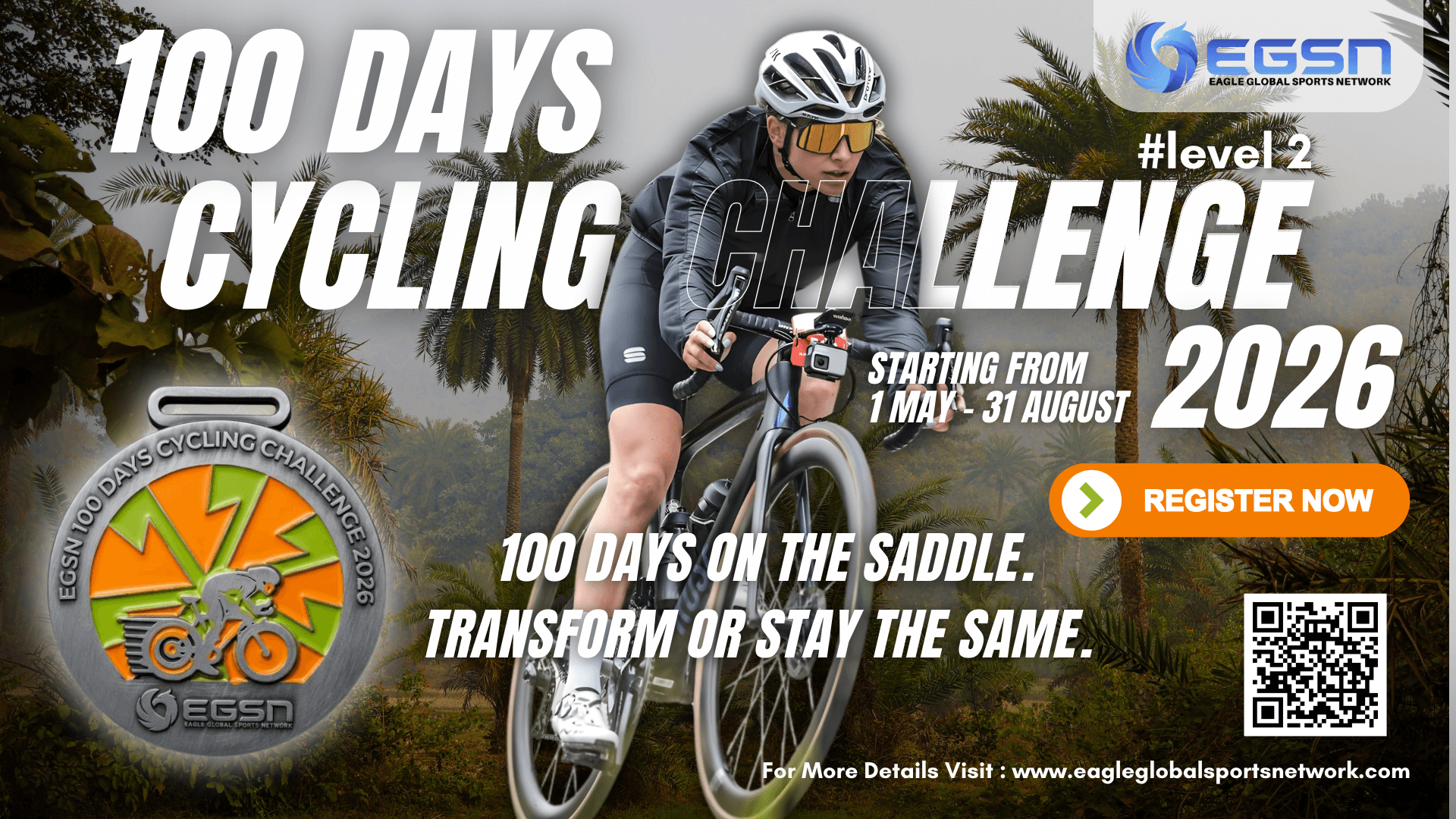 EGSN 100 DAYS CYCLING CHALLENGE 2026 #LEVEL-2