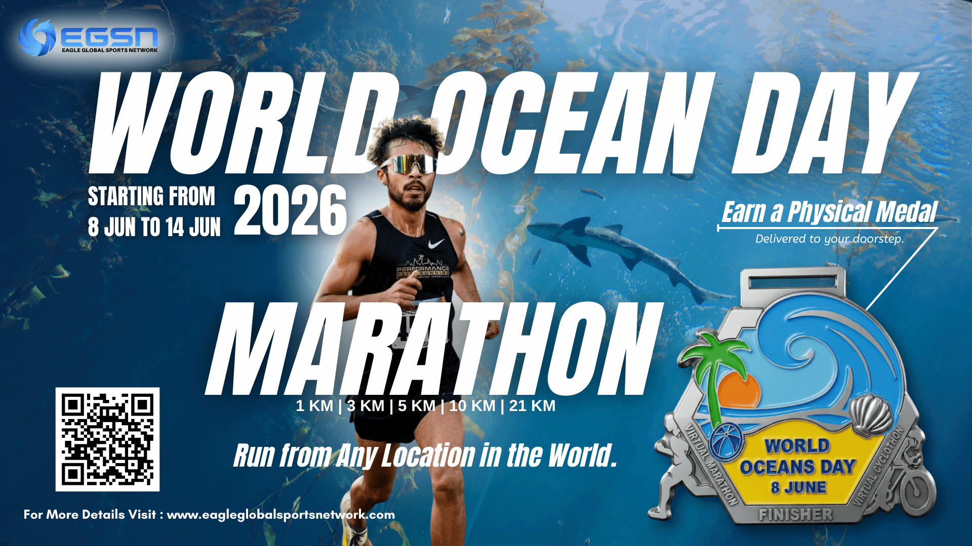 WORLD OCEAN DAY 2026 #VIRTUAL MARATHON