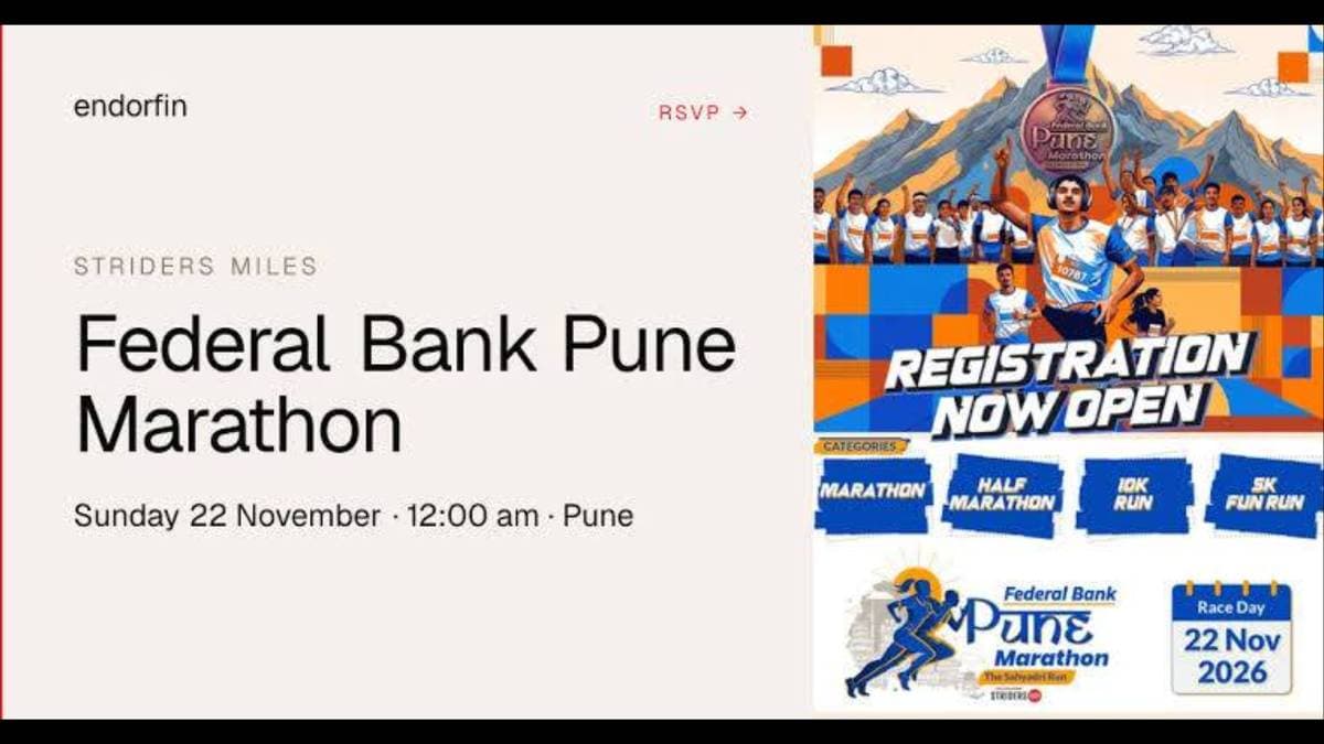 Federal Bank Pune Marathon 2026